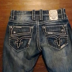 Mens rock revival jeans 30x30